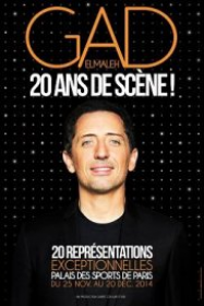 Gad Elmaleh, 20 ans de scène !